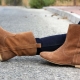 Choosing suede ankle boots