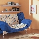 Sofas with a click-and-gag mechanism: what are they and how are they unfolded?