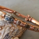 How to make a creative wire bracelet?