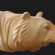 How to carve a bear out of wood?
