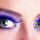 Who is suitable for and how are blue eyelash extensions created?