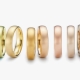 Variety of gold colors