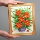 Flowers in quilling technique