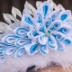 How to make a crown using the kanzashi technique and what is needed for this?