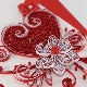 How to make a heart from quilling?