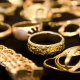 What are the types of gold samples for jewelry and how to determine them?