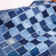 Original bedspreads from denim patches