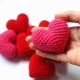 Crochet amigurumi heart: scheme and technique