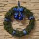 How to make a New Year's wreath on the door with your own hands?