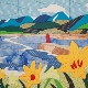 Patchwork style paintings