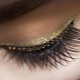 Rhinestones on eyelashes: selection, fixing technique, examples