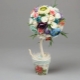 Corrugated paper topiary production technology