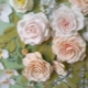 All about flowers from foamiran on the wall