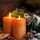 All about Christmas candles