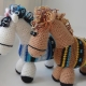 We knit an amigurumi horse