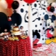 Birthday in the style of Mickey Mouse and Minnie Mouse