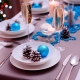 New Year's table setting