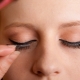How to glue false eyelashes?