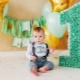 Celebrating a boy's birthday at 1 year old