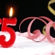 Scenarios for the anniversary of a man 75 years old