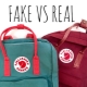 How to distinguish an original Kanken backpack from a fake?