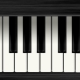 How many keys does a piano have?