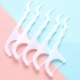 Toothpicks with floss