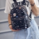 Space print backpacks