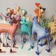 DIY papier-mâché figurines