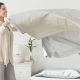 How often should bed linen be changed?
