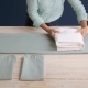How to fold bedding compactly?