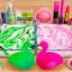 How to make slimes from cosmetics?
