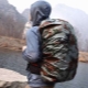 Choosing a cover for a backpack from the rain