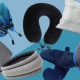 Assortment of travel pillows