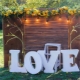 Photo zone for a wedding: design and the best ideas