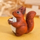 How can you make a squirrel from plasticine?
