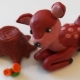 How can you mold a deer from plasticine?