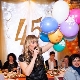 How to celebrate a woman's 45th birthday?