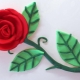 How to make a rose from plasticine?