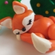 How to mold a fox from plasticine?