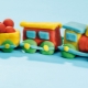How to mold a train from plasticine?
