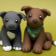 How to mold a dog from plasticine?