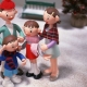 Plasticine dolls