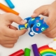 Plasticine modeling for children 6 years old