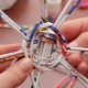 Weaving from newspaper tubes for beginners
