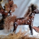 Crafts of animals from natural material