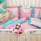 Pillows-bumpers in the bed: types, selection and care