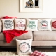 All about Christmas pillows and pillowcases