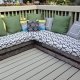 Choosing pillows for garden furniture