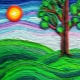 Making a tree from plasticine flagella